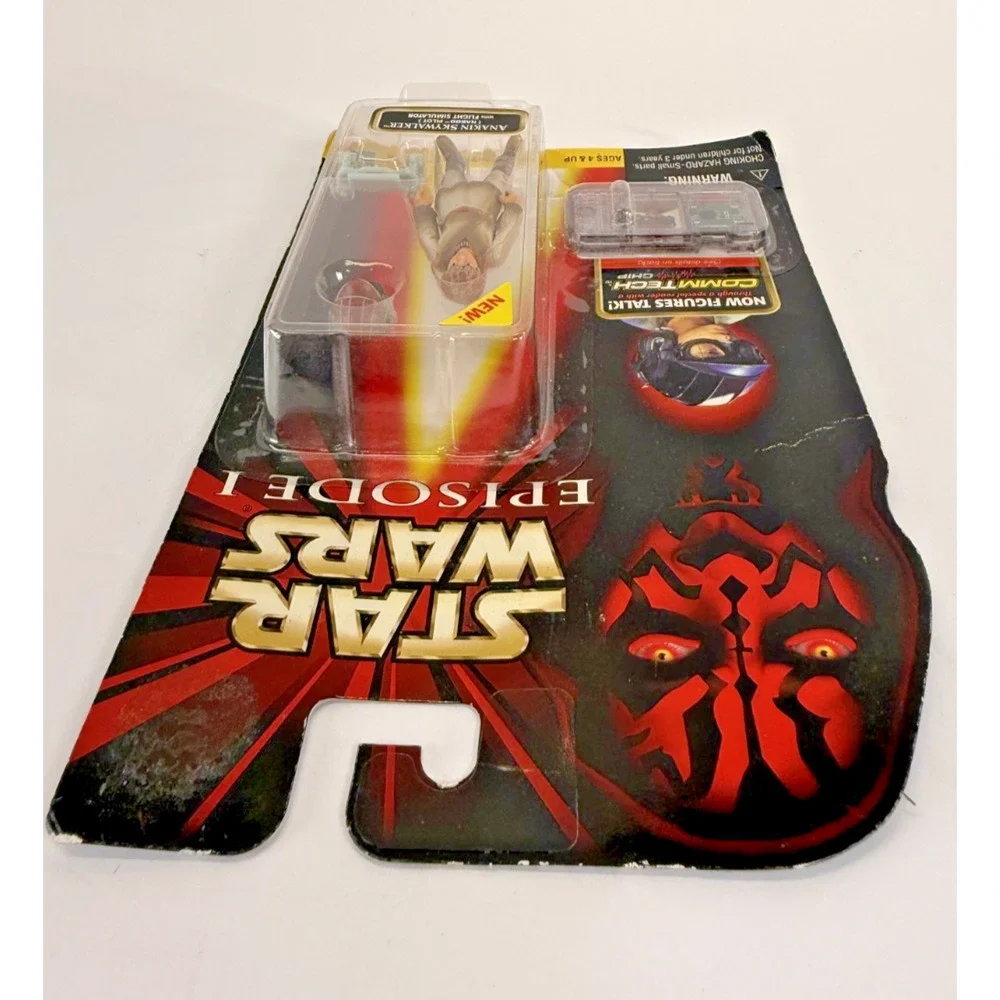 Star Wars Episode 1 Anakin Skywalker Naboo Pilot Figure Commtech 1999 NEW